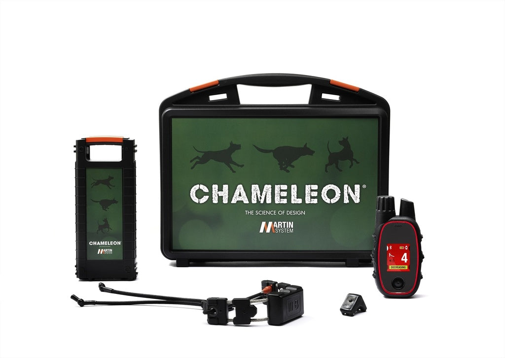 Martin System CHAMELEON 3B Set: E-Collar & K9 Remote & FINGER KICK
