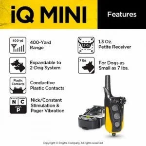 Dogtra IQ Mini Dog Training E-Collar UK Adaptor